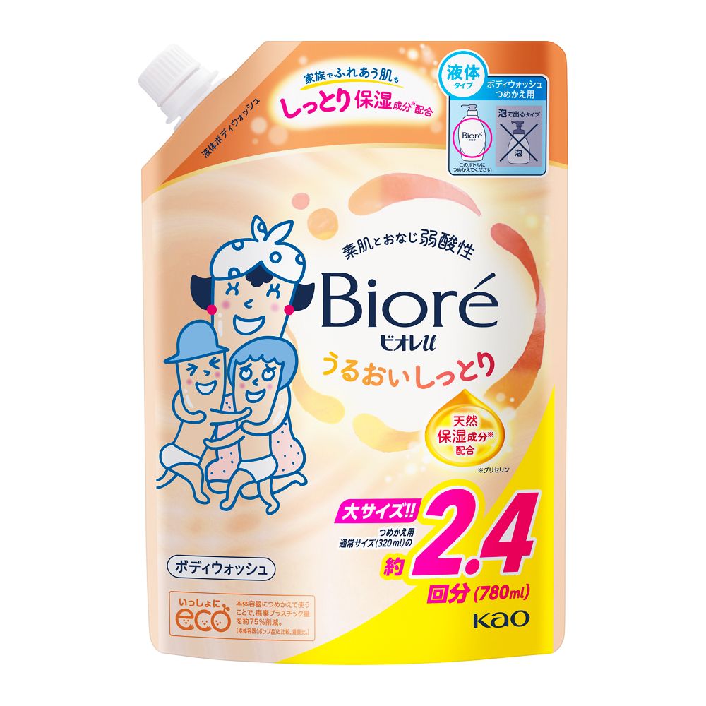 ビオレｕ　うるおいしっとり　つめかえ用　スパウトパウチ ７８０ｍＬ 花王