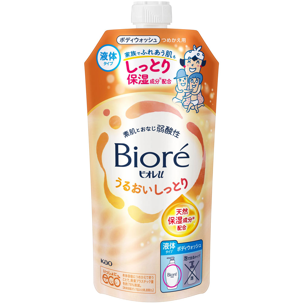 ビオレｕ　うるおいしっとり　つめかえ用 ３２０ｍＬ 花王