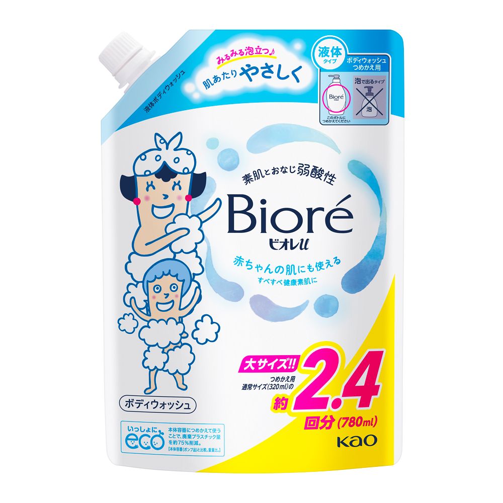 ビオレｕ　プレーン　つめかえ用スパウトパウチ ７８０ｍＬ 花王