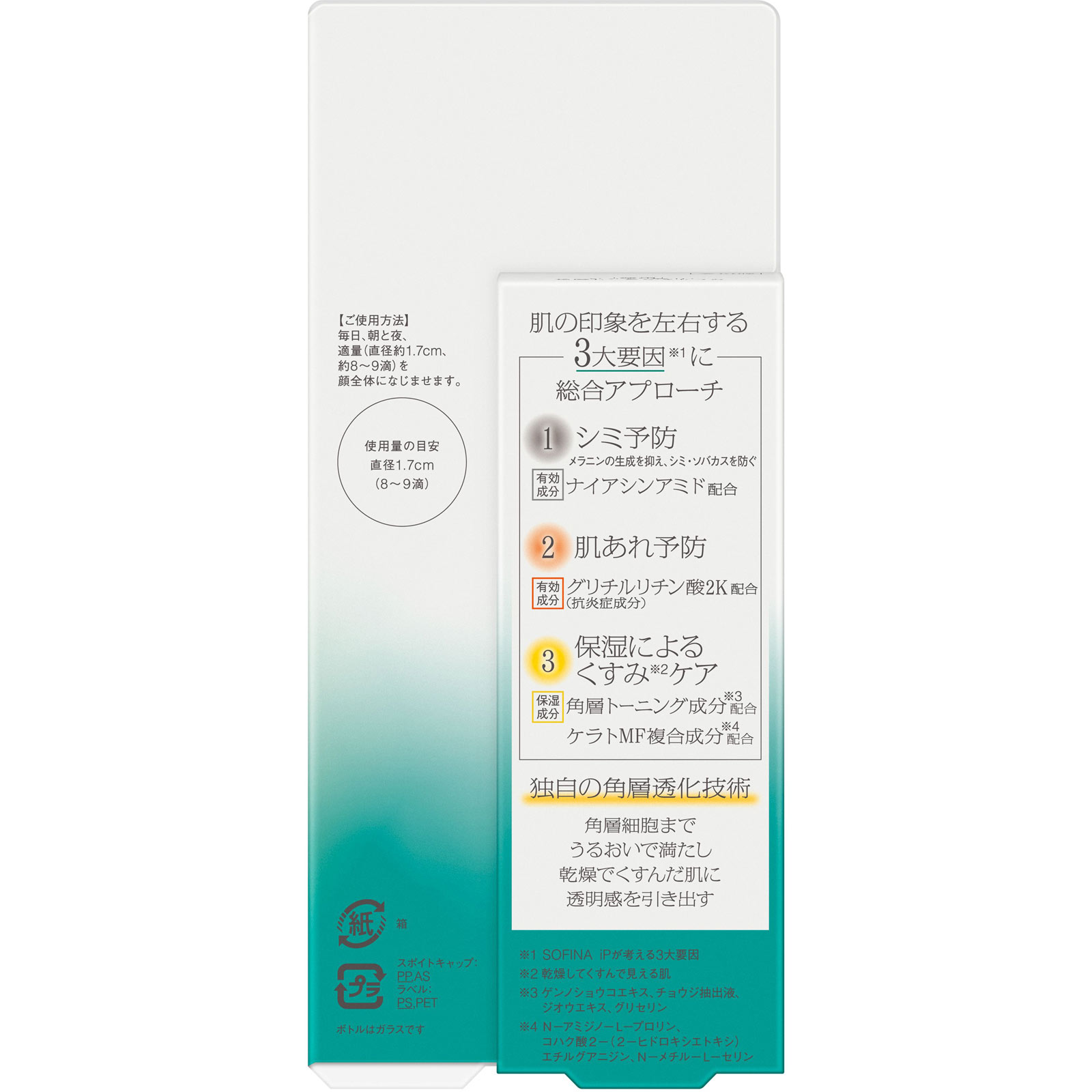 ソフィーナ　ｉＰ　薬用　角層トーニングセラム ３０ｍｌ 花王ソフィーナ (医薬部外品)