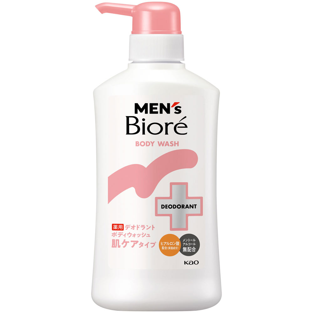メンズビオレ　薬用デオドラントボディウォッシュ　肌ケアタイプ　本体 ４２０ｍＬ 花王 (医薬部外品)