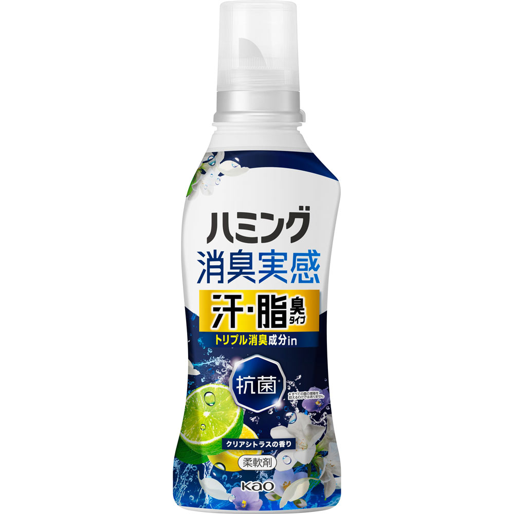 ハミング消臭実感 汗・脂臭タイプ クリアシトラスの香り 本体