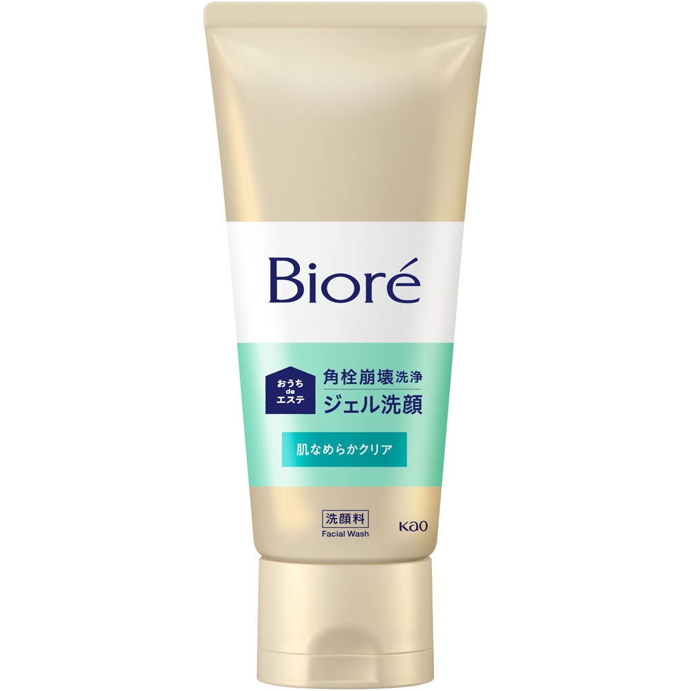 ビオレ　おうちｄｅエステ　ジェル洗顔　肌なめらかクリア １８０ｇ 花王