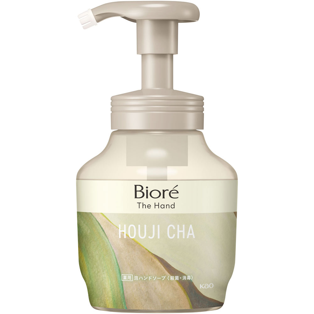ビオレ　ザ　ハンド　泡ハンドソープ　静寂と安らぎのある芳醇ほうじ茶の香り　ポンプ ２８０ｍＬ 花王 (医薬部外品)