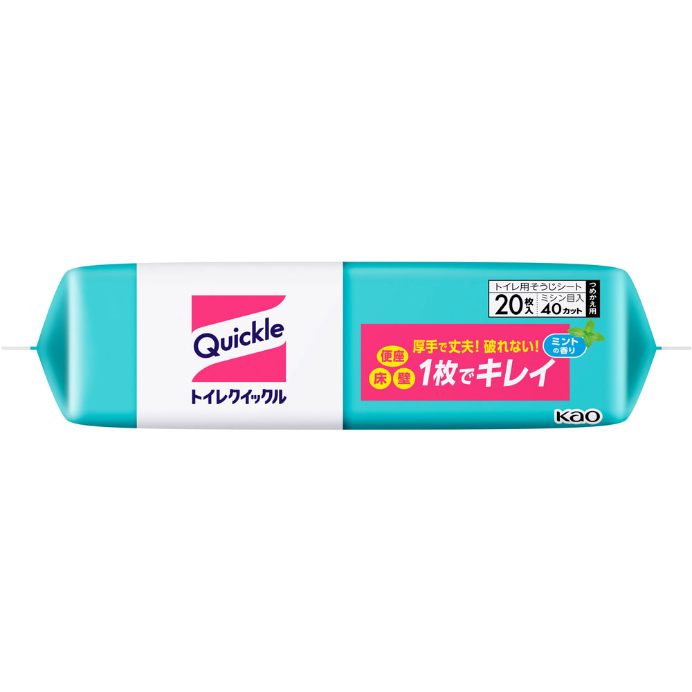 トイレクイックル つめかえ用ジャンボパック 20枚 花王