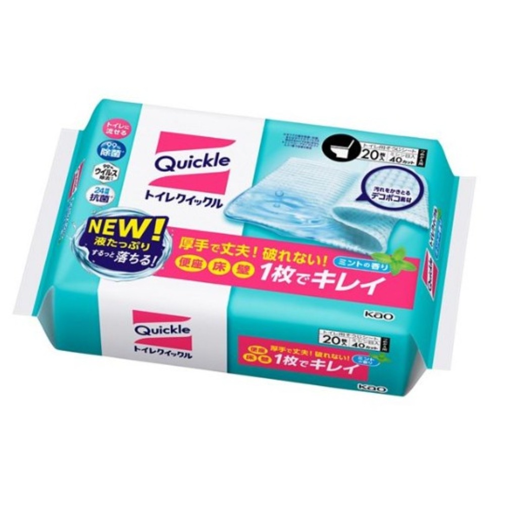 トイレクイックル　つめかえ用ジャンボパック ２０枚 花王