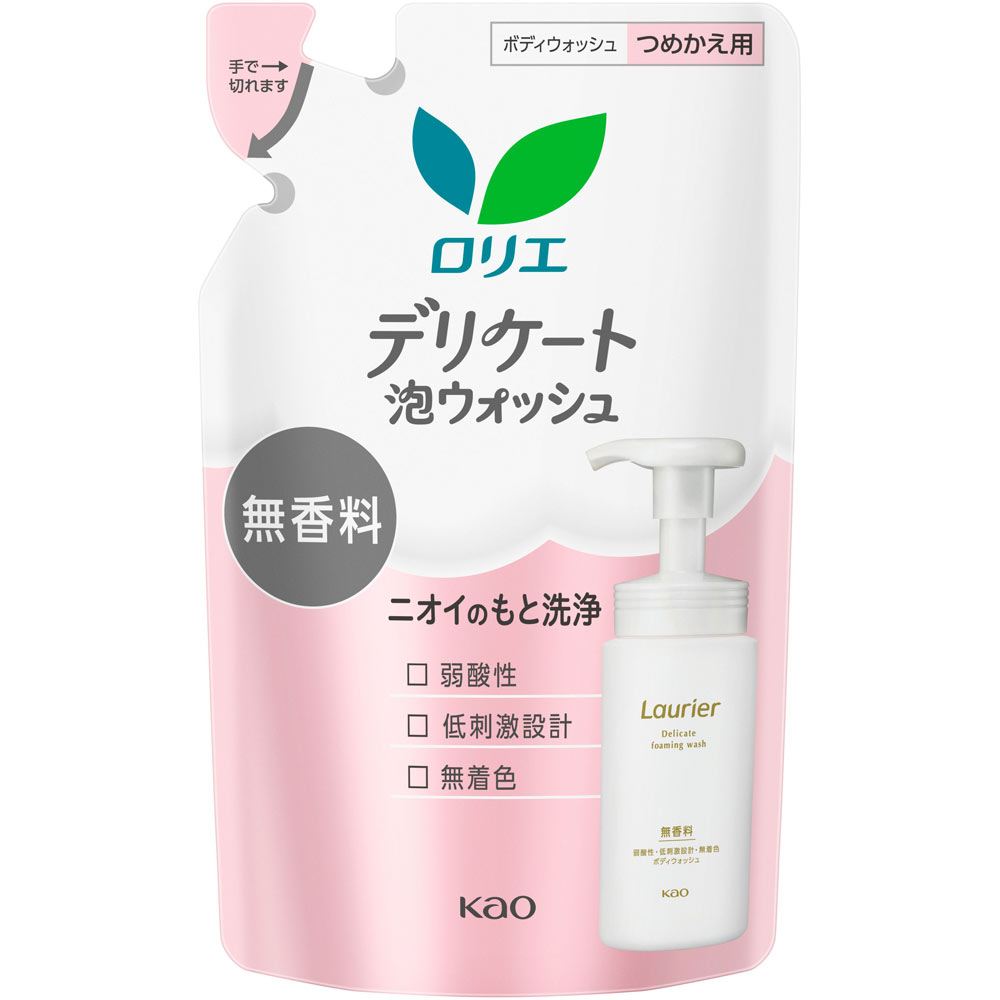 ロリエ デリケート泡ウォッシュ つめかえ １３０ｍＬ 花王