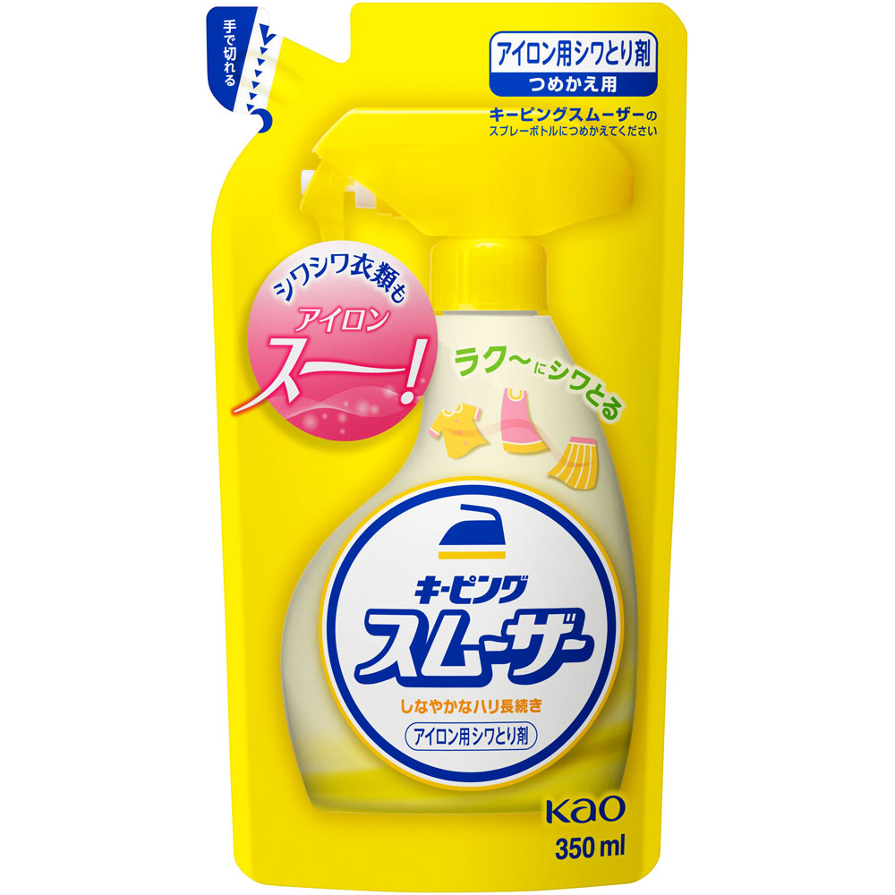 キーピング アイロン用スムーザー つめかえ用 ３５０ｍｌ 花王