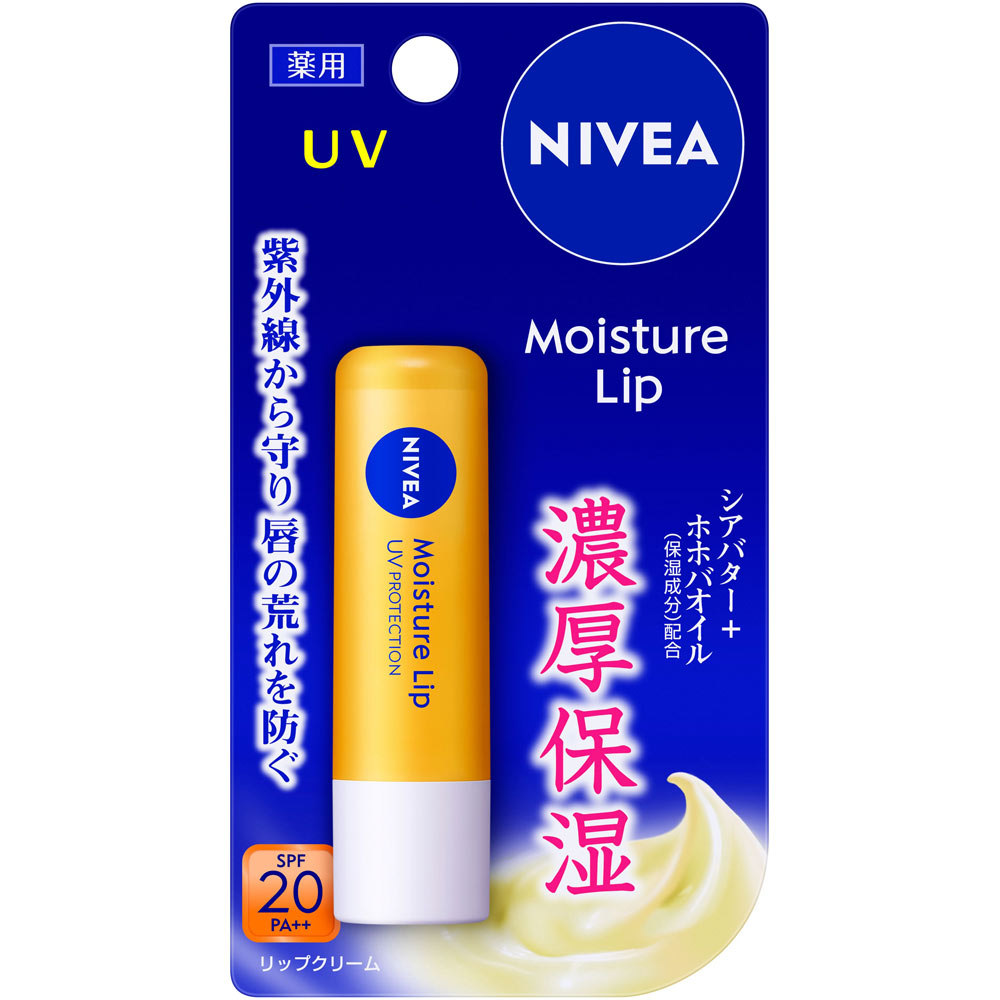 ニベア モイスチャーリップ ＵＶ ３．５ｇ 花王 (医薬部外品)