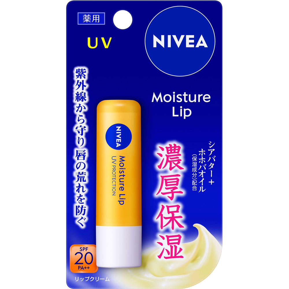ニベア モイスチャーリップ ＵＶ ３．５ｇ 花王 (医薬部外品)
