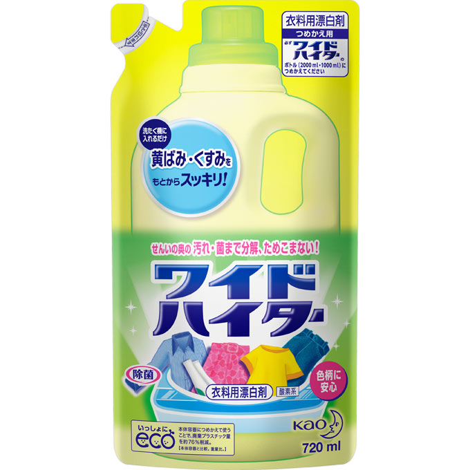 ワイドハイター つめかえ用 ７２０ｍｌ 花王