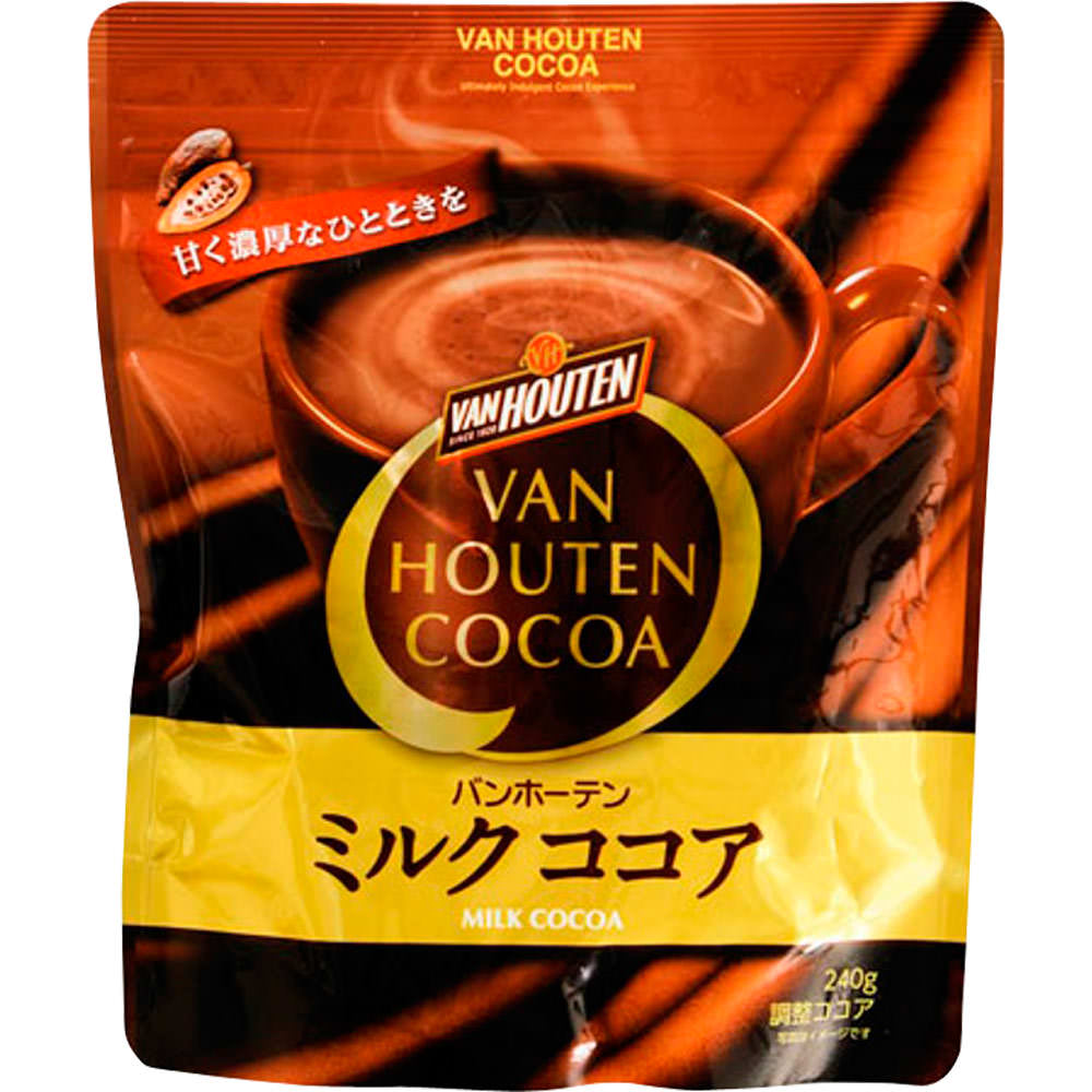 バンホーテン ミルクココア ２４０ｇ 片岡物産