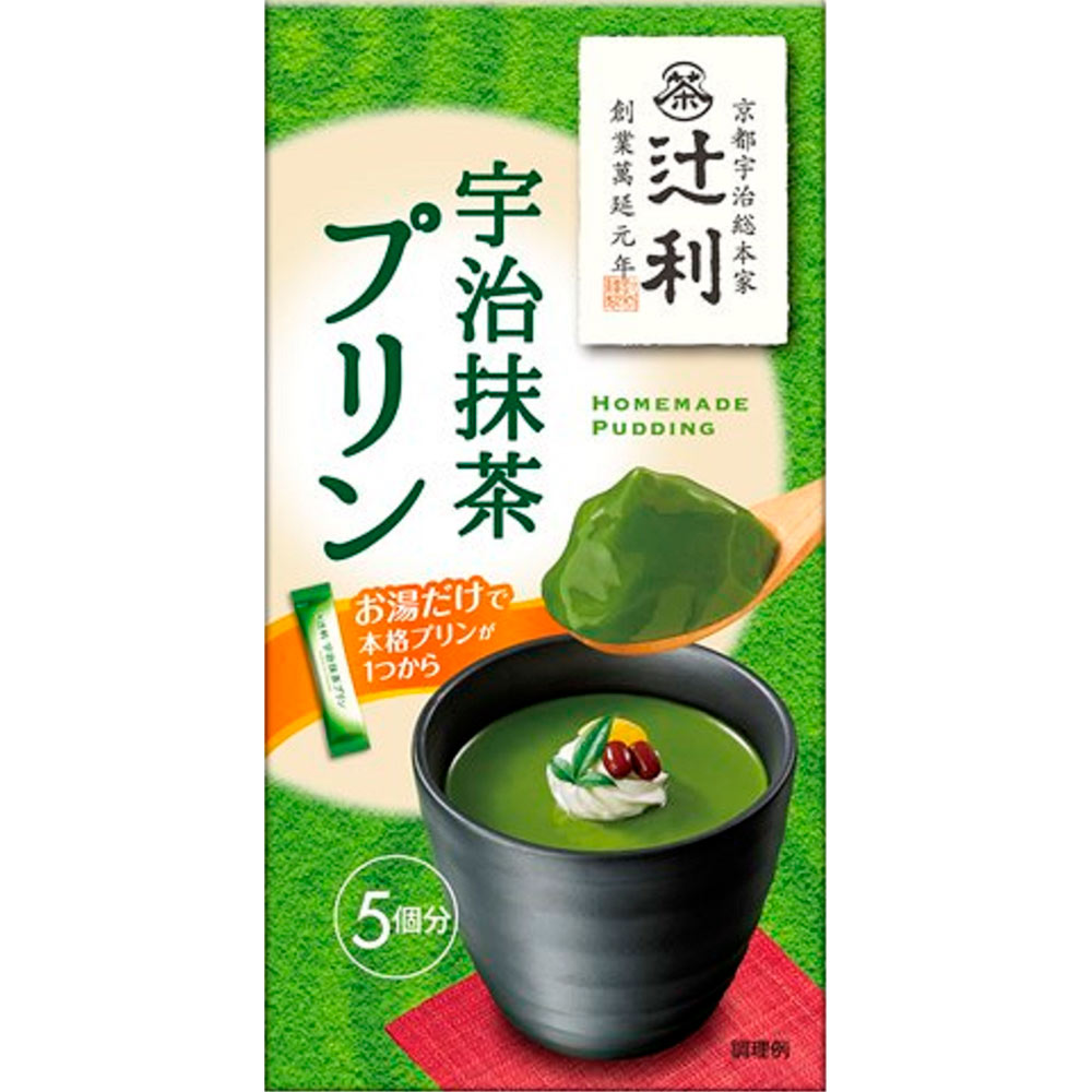 辻利 宇治抹茶プリン ５Ｐ 片岡物産