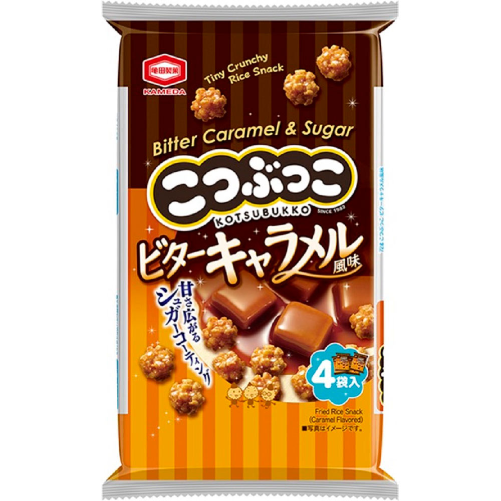 こつぶっこ　ビターキャラメル風味 ７２ｇ 亀田製菓
