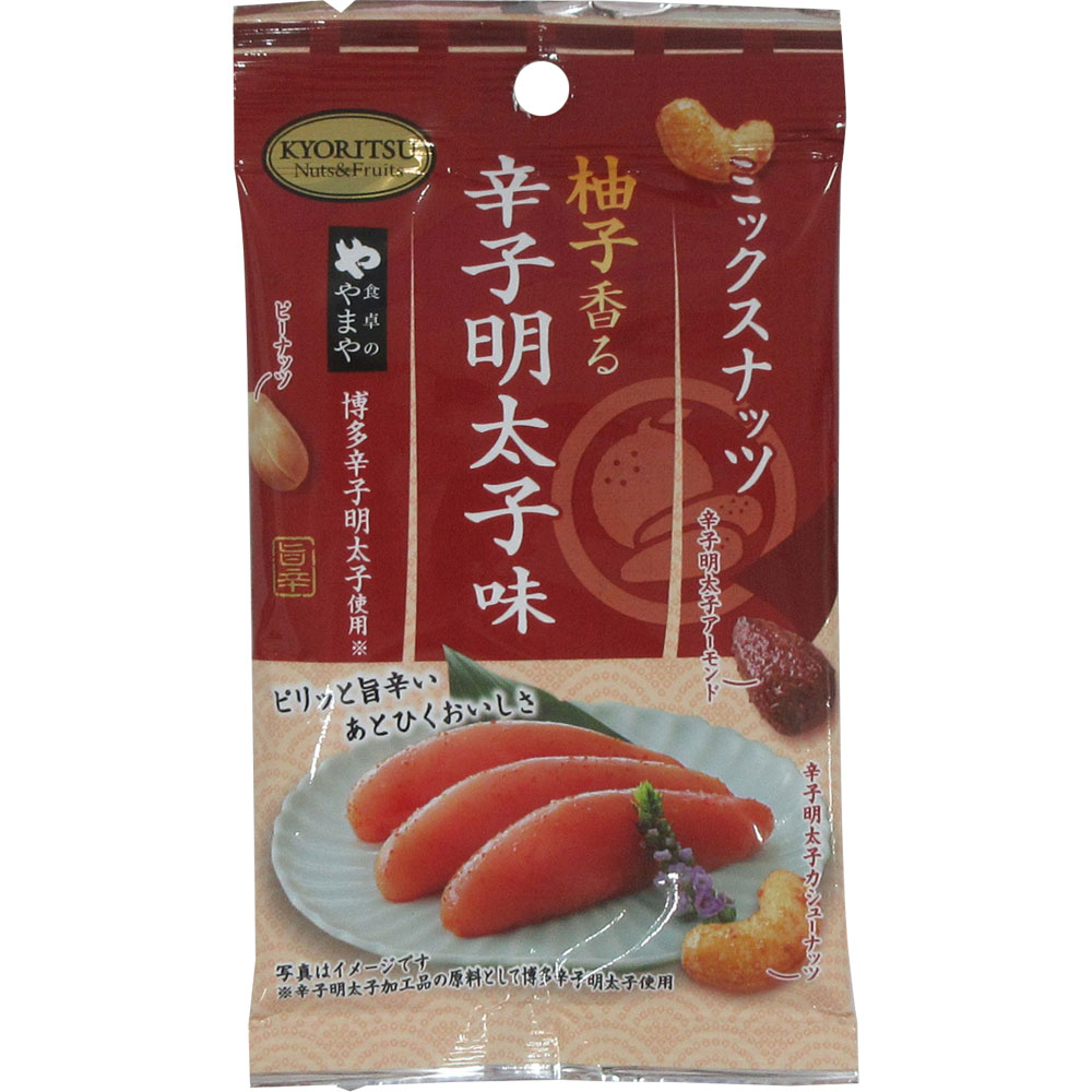ミックスナッツ柚子香る辛子明太子味 | マツキヨココカラオンラインストア