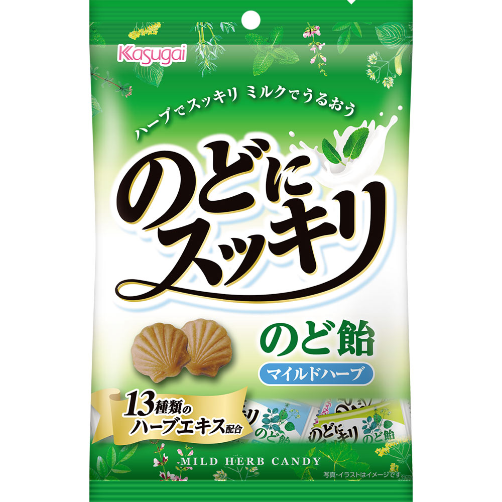 のどにスッキリマイルドハーブ １２５ｇ 春日井製菓
