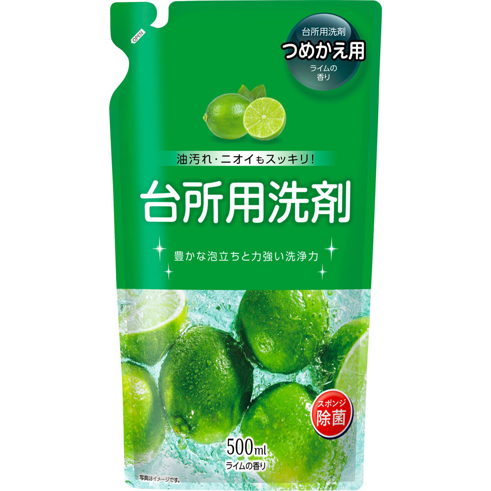 ＭＫ台所用洗剤ライム詰替 ５００ｍｌ カネヨ石鹸