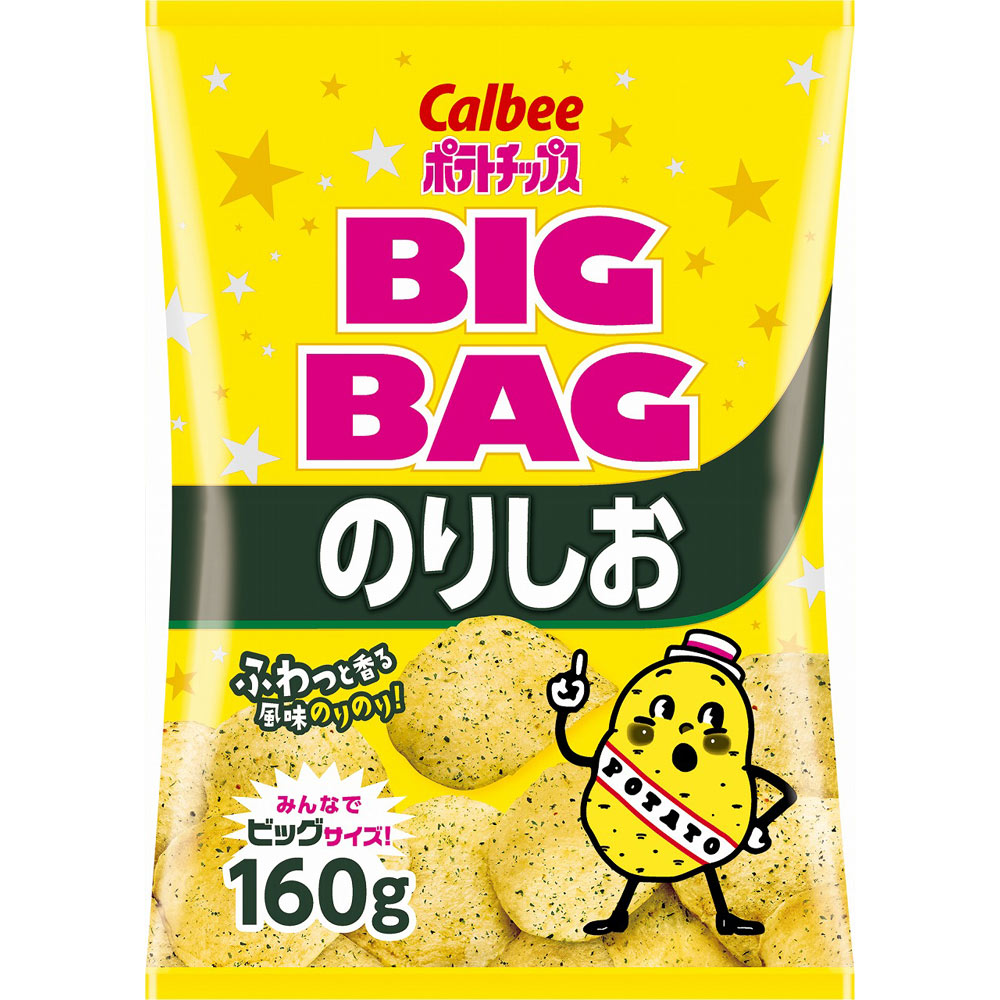 ビッグバッグのりしお １６０ｇ カルビー