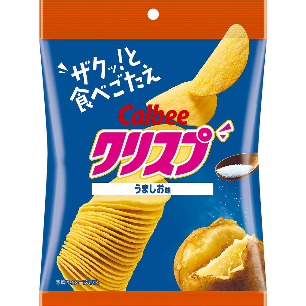 クリスプ うましお味 ４５ｇ カルビー