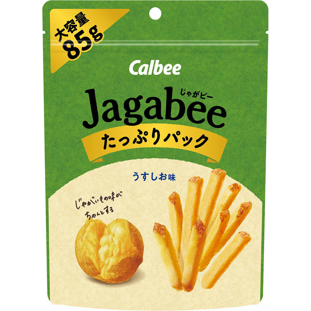 Ｊａｇａｂｅｅうすしお味たっぷりパック ８５ｇ カルビー