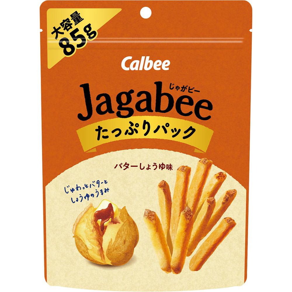 Ｊａｇａｂｅｅバターしょうゆ味 ８５ｇ カルビー