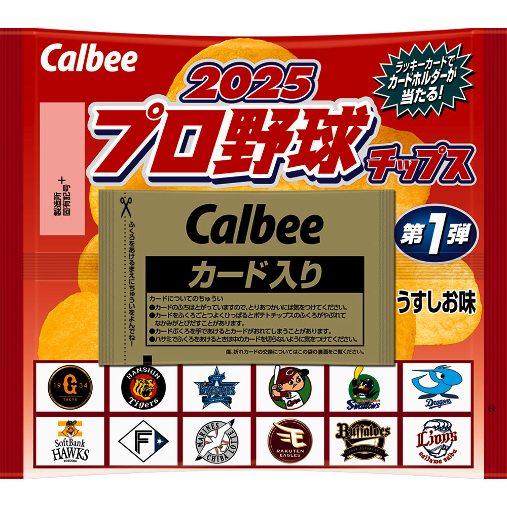 ２０２５プロ野球チップス ２２ｇ カルビー