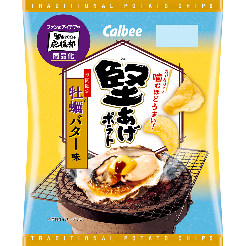 堅あげポテト牡蠣バター味 ６０ｇ カルビー