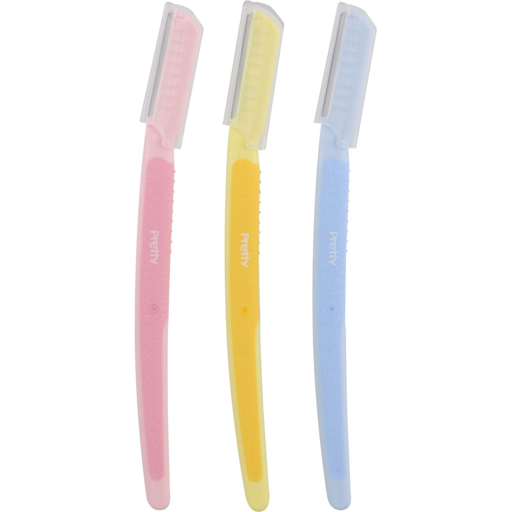 プリティー 敏感肌用 フェイスＬ ３Ｐ 貝印カミソリ