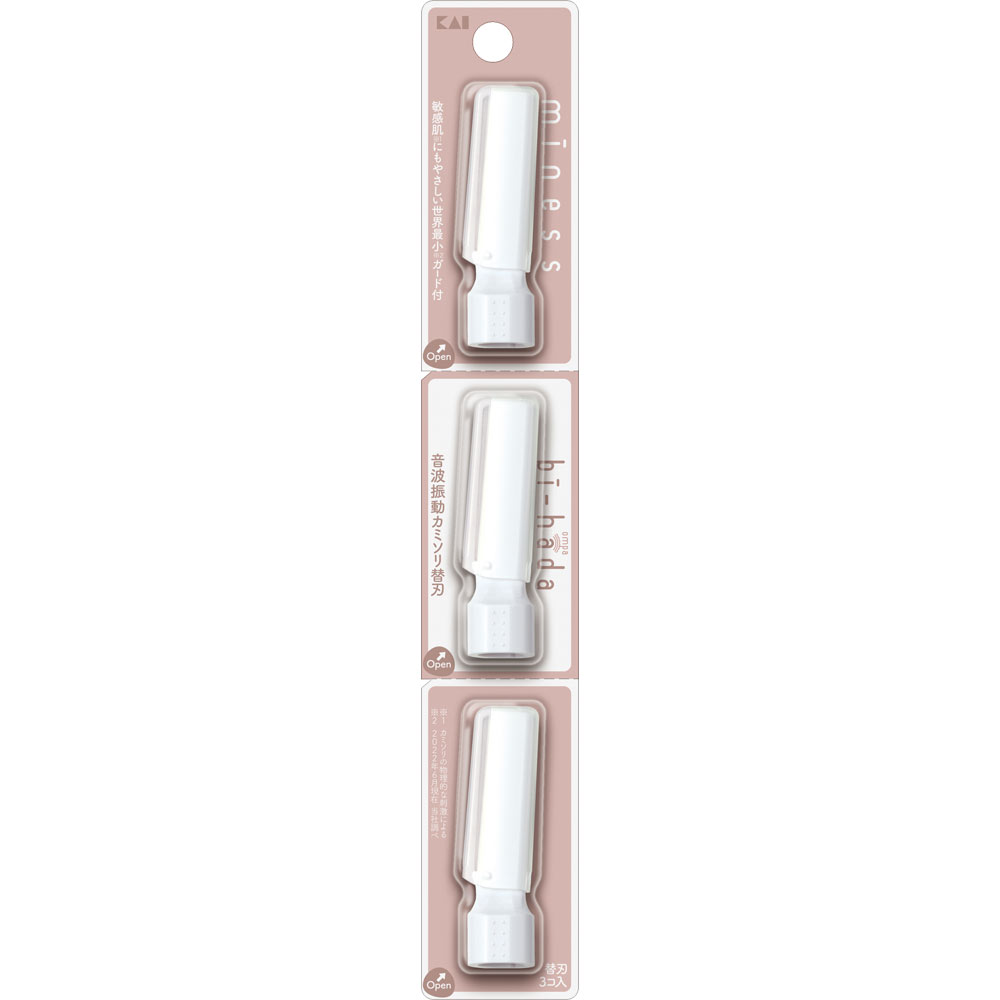 ｂｉーｈａｄａ　ｏｍｐａ　Ｌ　替刃 ３個 貝印カミソリ