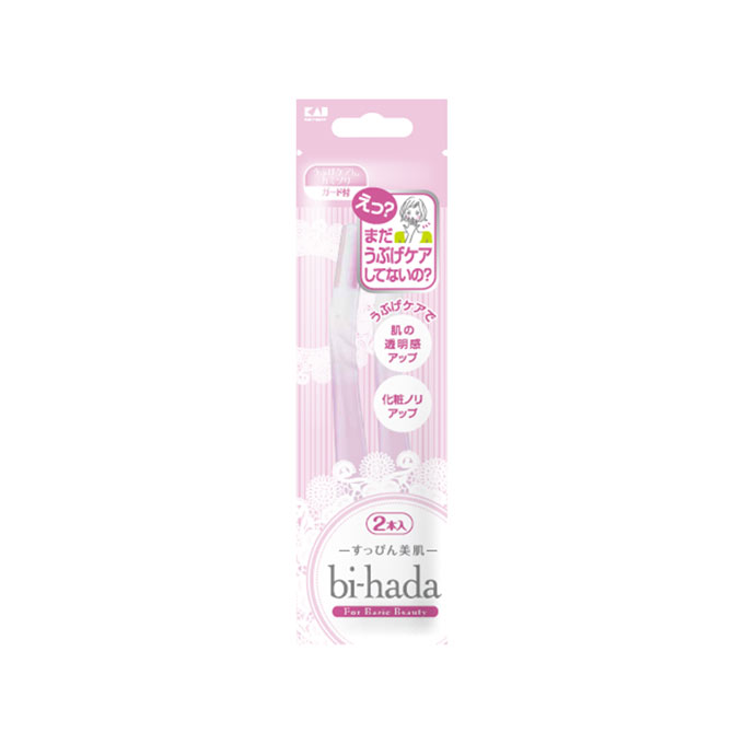 ｂｉ－ｈａｄａ Ｌ型 ２本入り 貝印カミソリ