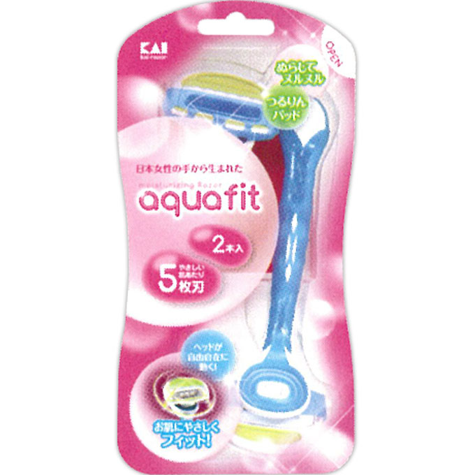 aquafit ２＋１ 貝印カミソリ
