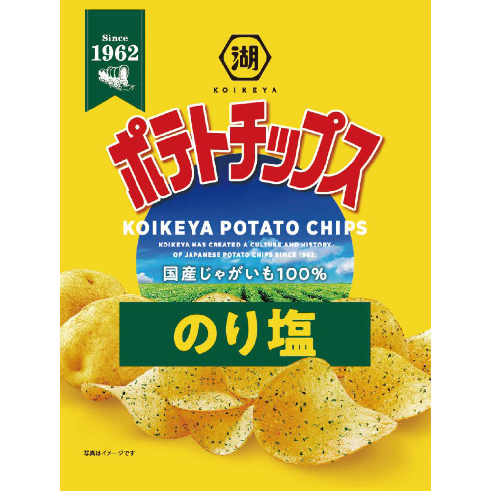 ポテトチップス のり塩 ６０ｇ 湖池屋