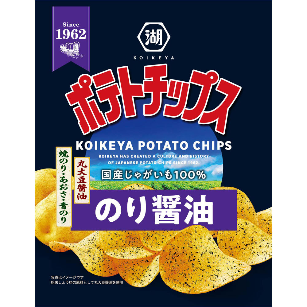 ポテトチップス のり醤油 ５０ｇ 湖池屋