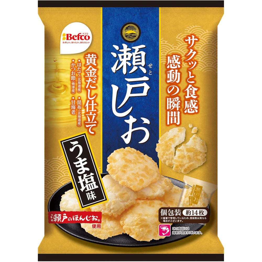 瀬戸しおうま塩味 ７２ｇ 栗山米菓