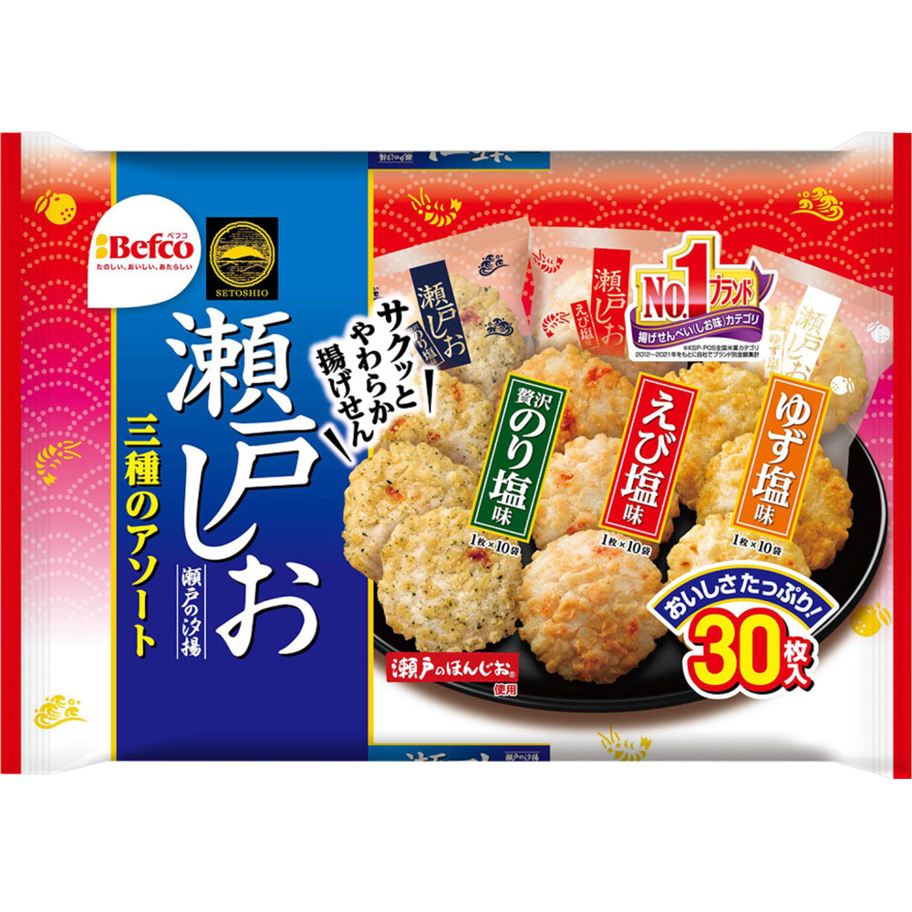 瀬戸の汐揚 アソート ３０枚 栗山米菓