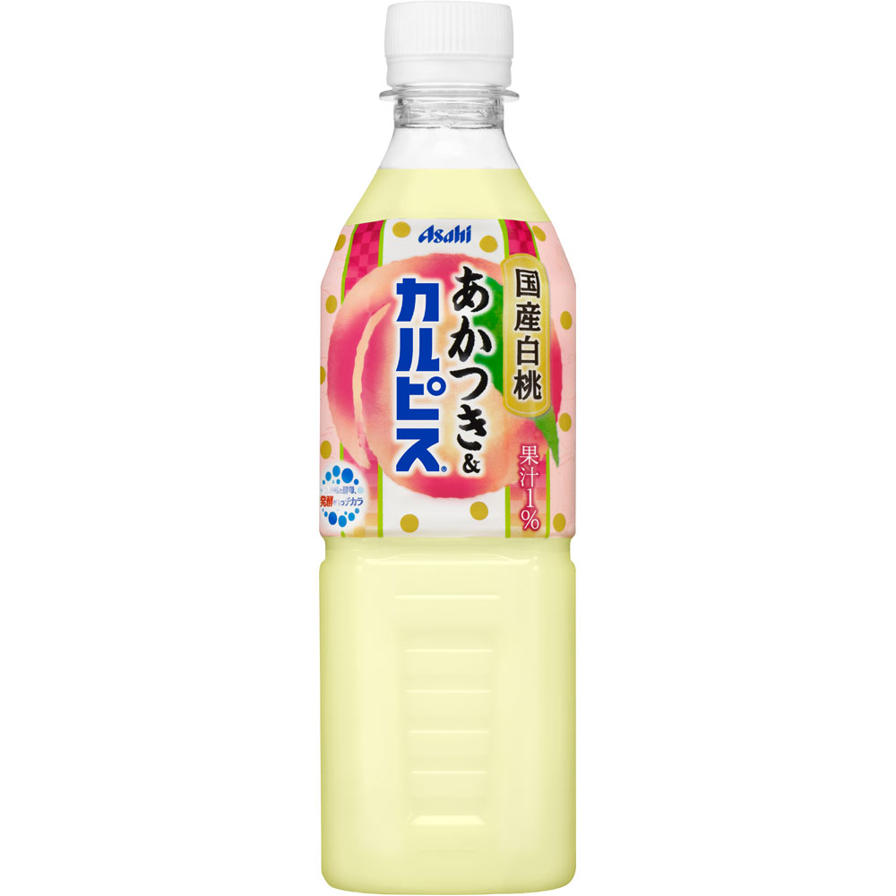 国産白桃あかつき＆カルピス ケース ５００ｍｌ×２４ カルピス