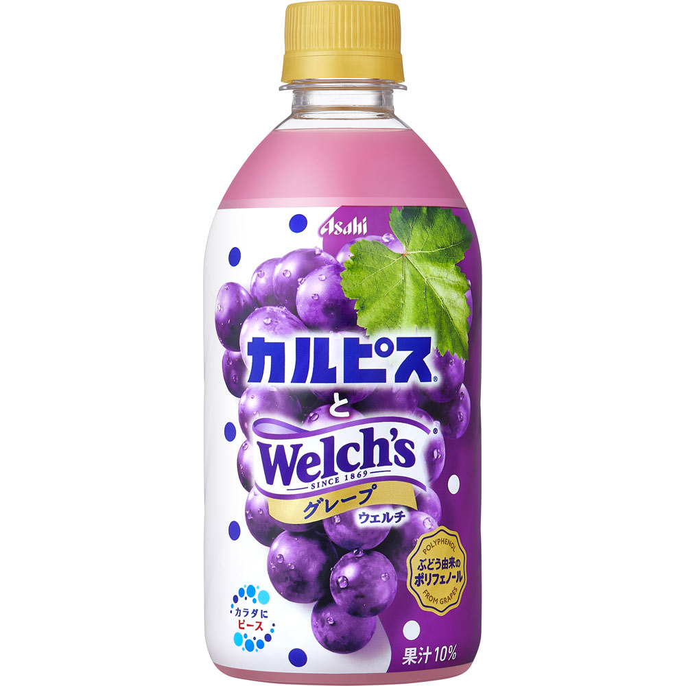 カルピス カルピスとＷｅｌｃｈ’ｓグレープ ４８０ｍｌ カルピス