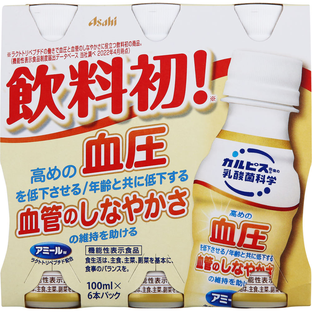 カルピス アミールＷ １００ｍｌ×６Ｐ カルピス