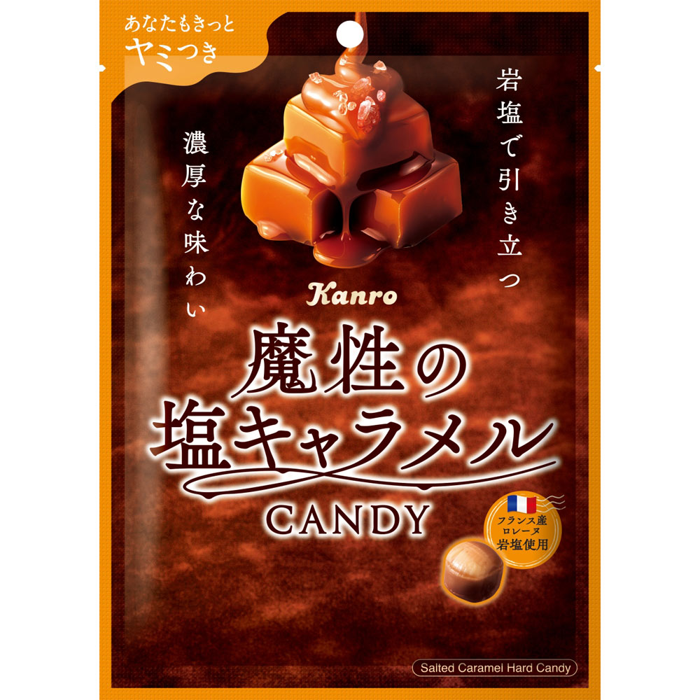 魔性の塩キャラメルキャンディ ６５ｇ カンロ
