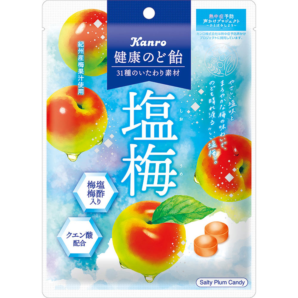 健康のど飴塩梅 ７０ｇ カンロ