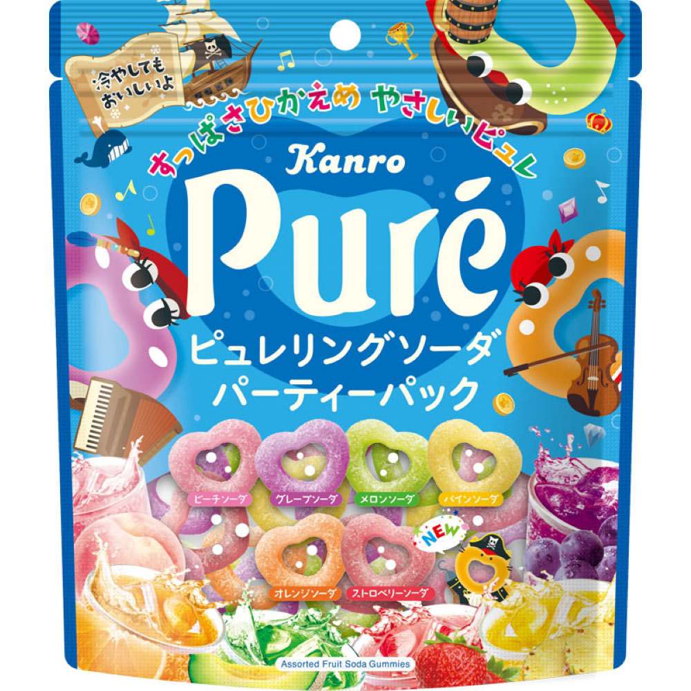 ピュレリングソーダパーティーパック １５６ｇ カンロ