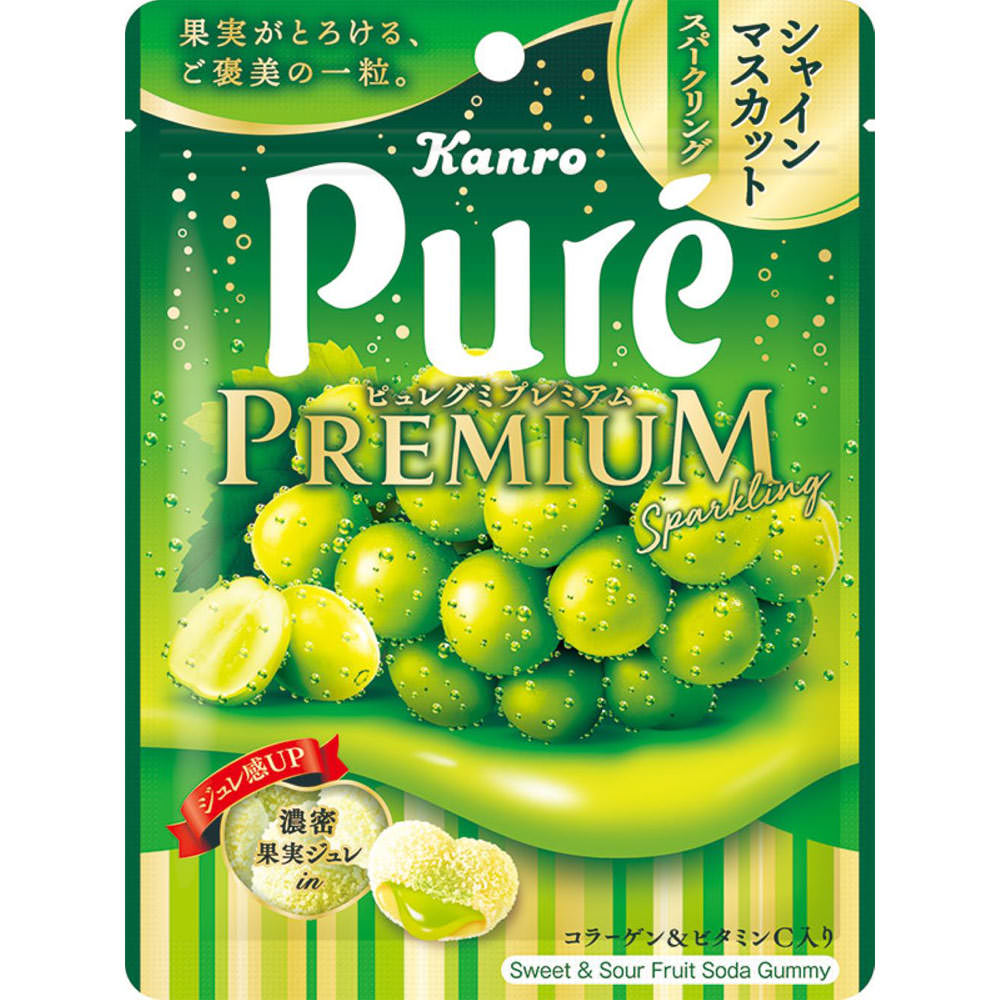 ピュレグミプレミアムシャインマスカットスパークリング ５４ｇ カンロ