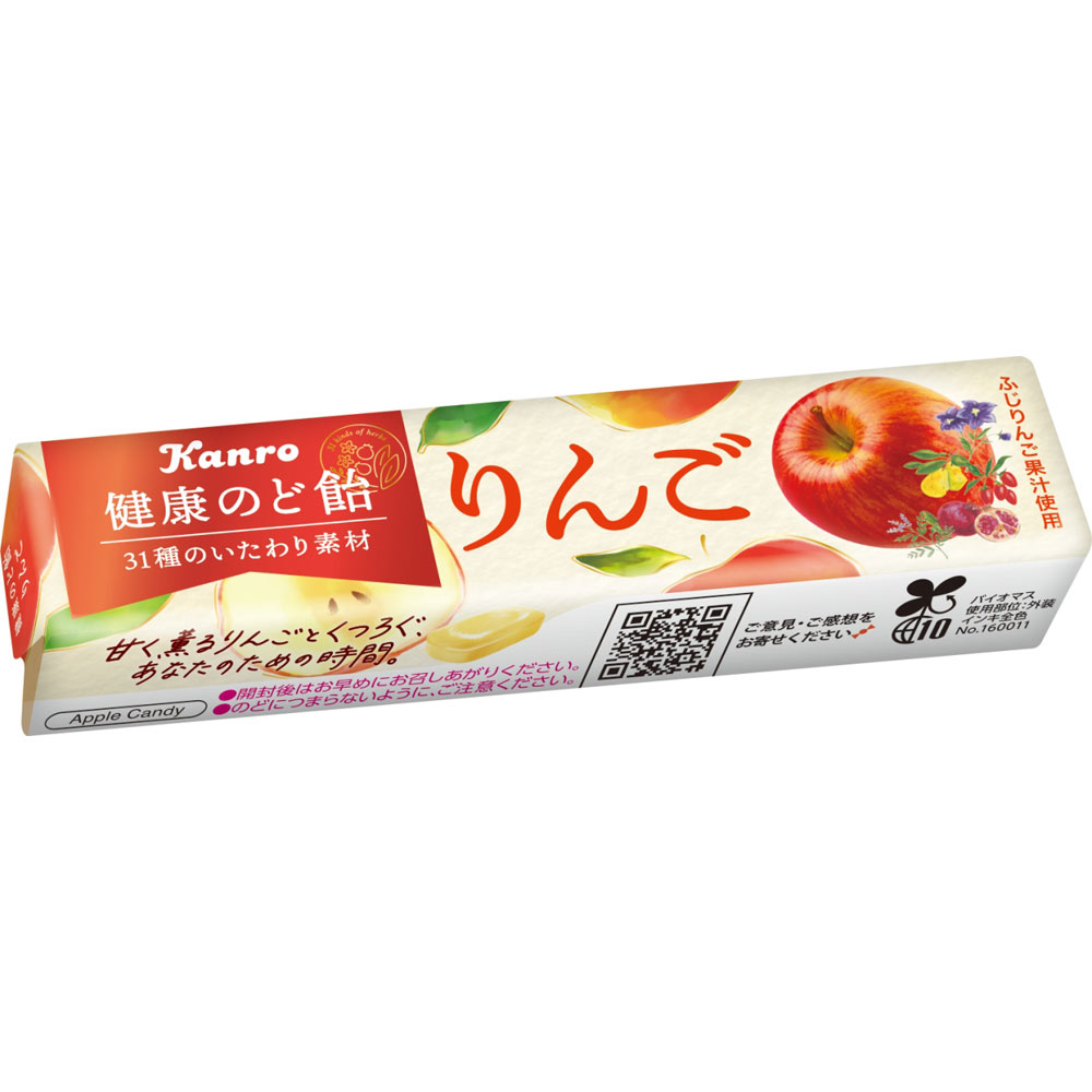 健康のど飴りんご １１粒 １１粒 カンロ
