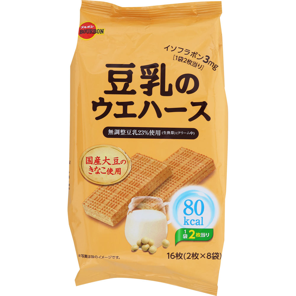 豆乳のウエハース １６枚 ブルボン