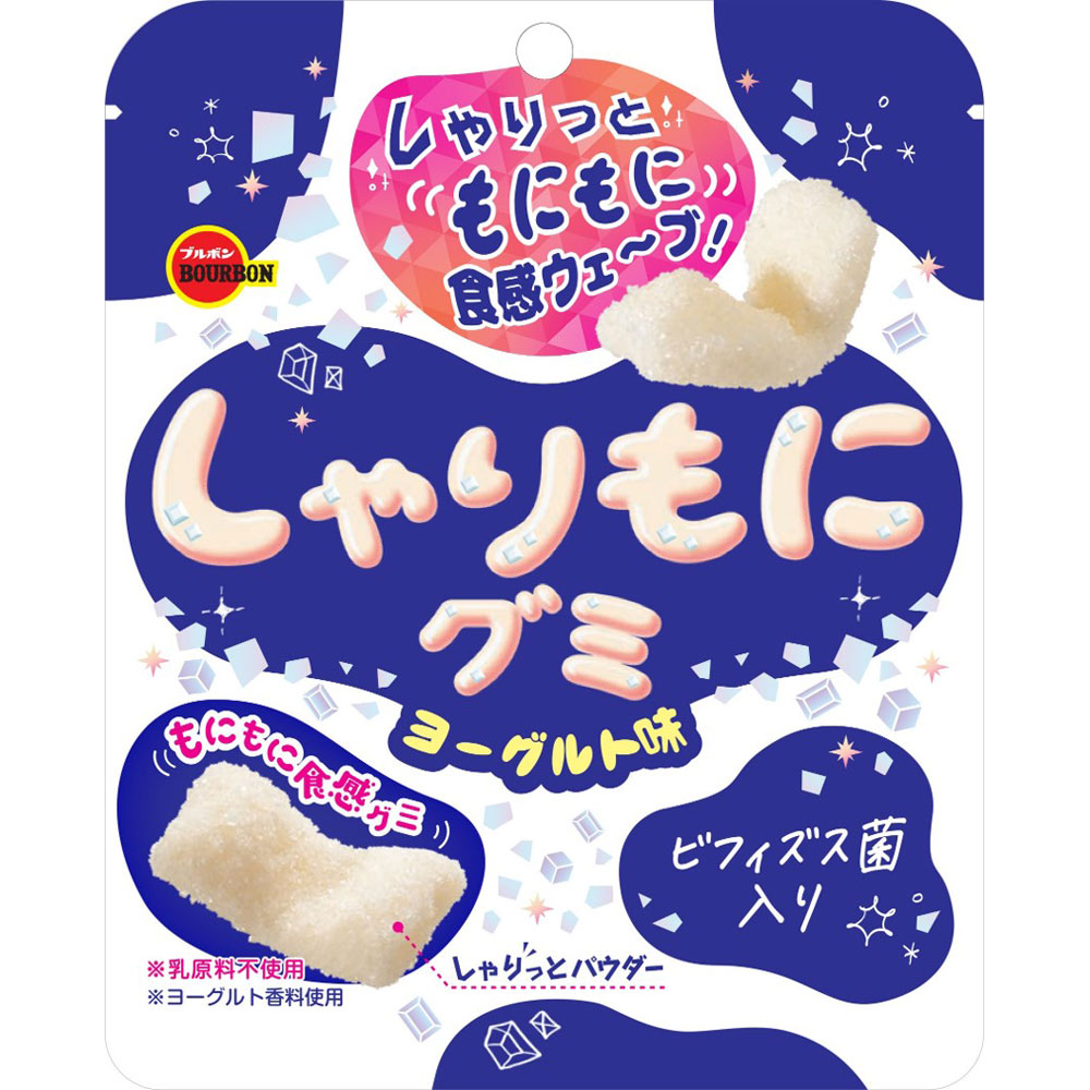 しゃりもにグミヨーグルト味 ５７ｇ ブルボン