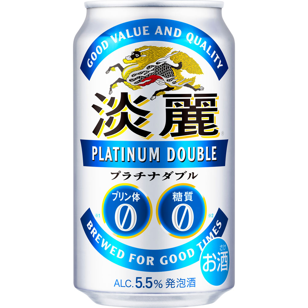 淡麗プラチナダブル ケース ３５０ｍｌｘ２４ キリンビール