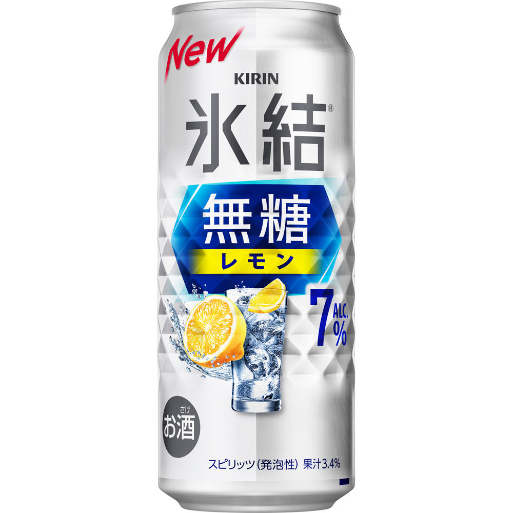 氷結 無糖レモン ７％ ケース ５００ｍｌ×２４ キリンビール