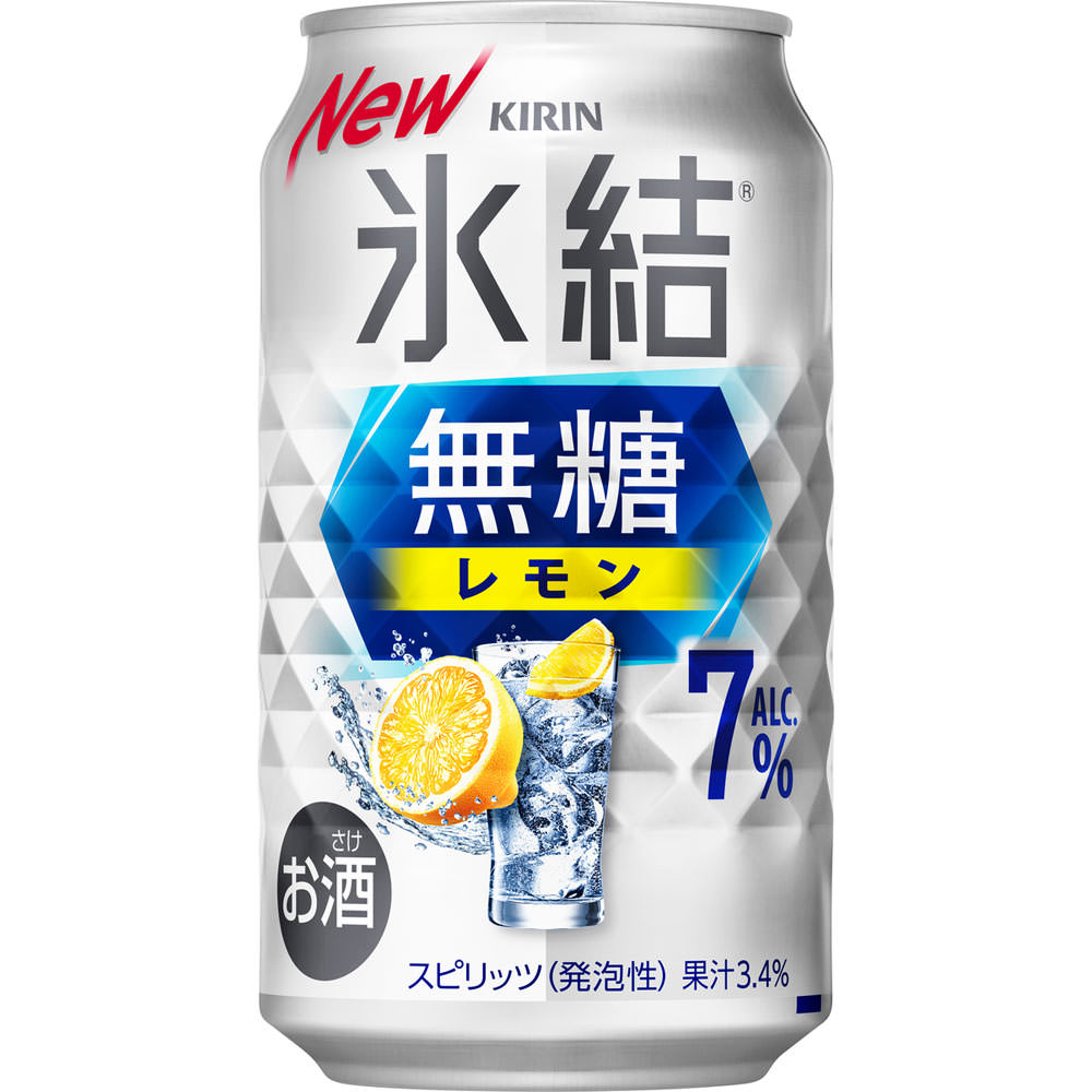 氷結　無糖レモン７％　ケース ３５０ｍｌｘ２４ キリンビール