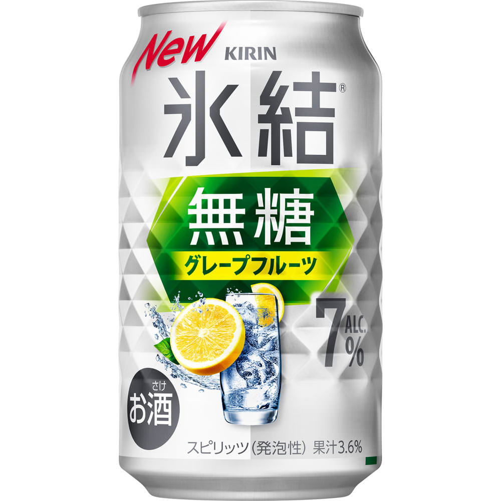氷結　無糖グレープフルーツ　７％ ３５０ｍｌｘ６×４ キリンビール