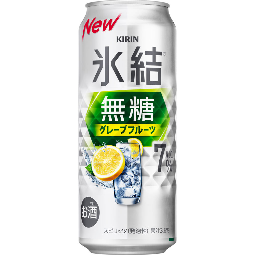 氷結　無糖グレープフルーツ　７％ ５００ｍｌｘ６×４ キリンビール